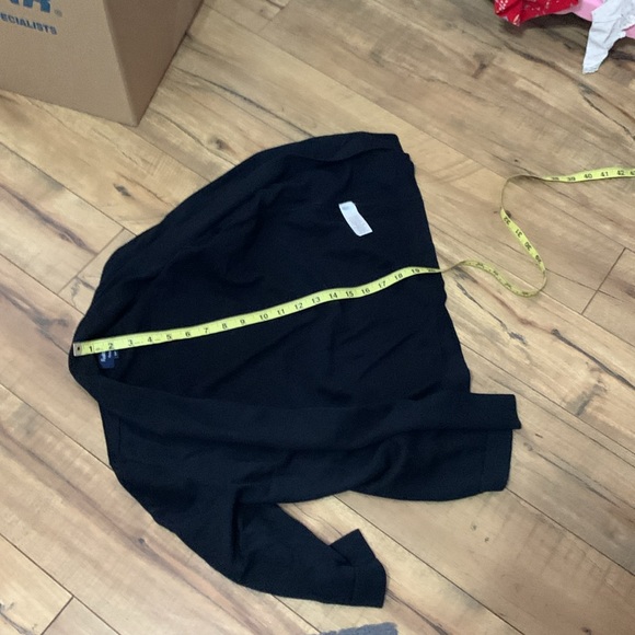 Reitman’s black cover up sweater small - Picture 7 of 10